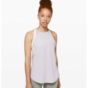 Lululemon run off route tank
